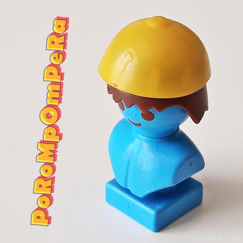 Playmobil: PLAYMOBIL SOMBRERO AMARILLO 1&ordf; &Eacute;POCA 3210 3237 3322 3404 3435 GORRO BOINA BERET A&Ntilde;OS 70 GRX