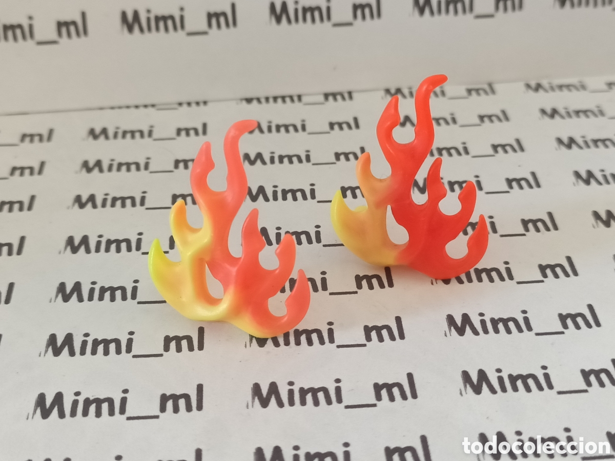 Playmobil: Playmobil 2 llamas fuego