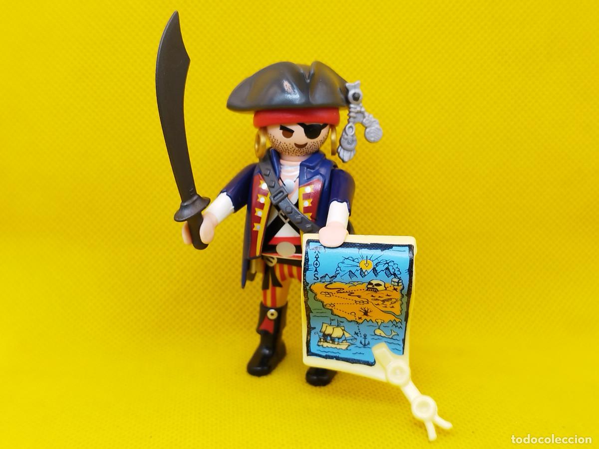 Playmobil: Playmobil Pirata con mapa del tesoro y parche en el ojo - Foto 1