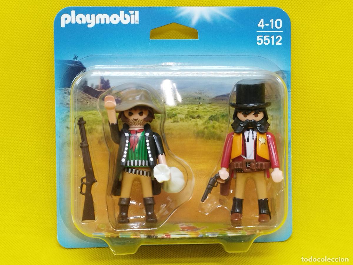 Playmobil: Playmobil Duo pack Sheriff y bandido REF 5512 - Foto 1