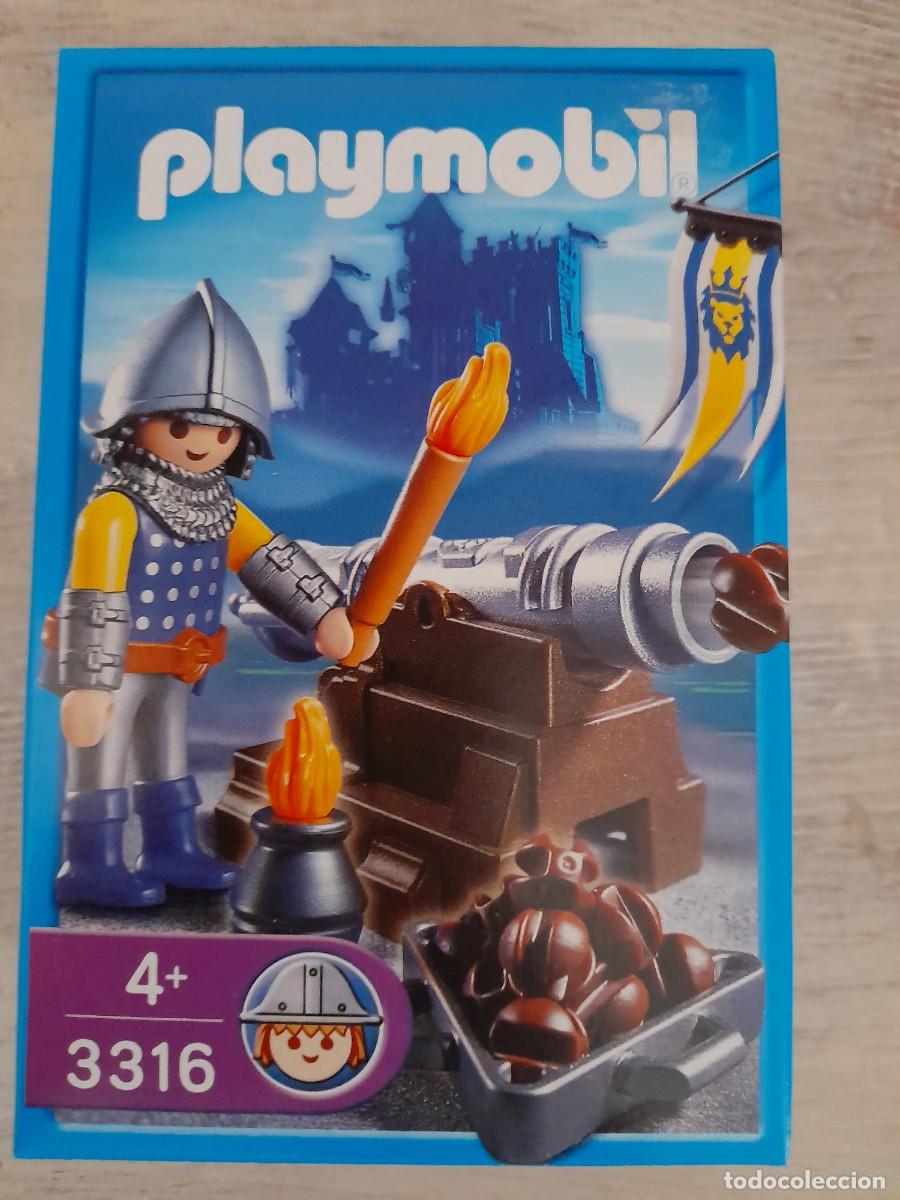 Playmobil: Playmobil knights, artillero ref 3316