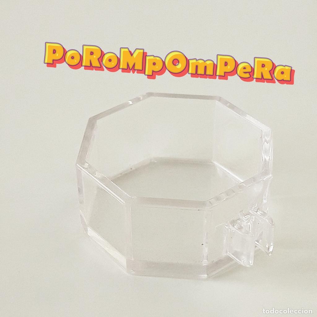 Playmobil: PLAYMOBIL CAJ&Oacute;N TRANSPARENTE OCTOGONAL LABORATORIO TOP AGENTS 4880 5086 EXPOSITOR TIENDA 5268 T1
