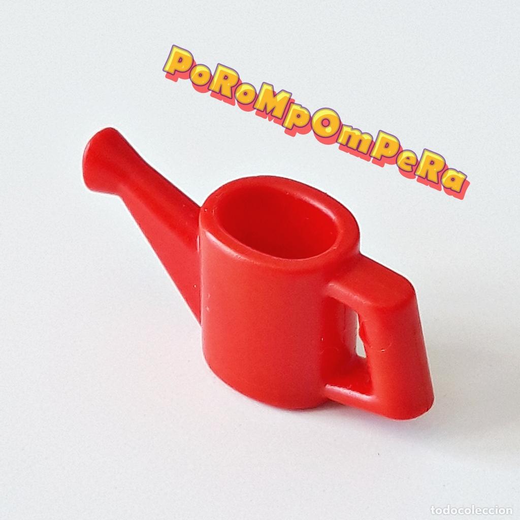 Playmobil: PLAYMOBIL REGADERA ROJA 4941 SIMILAR 3223 3308 3660 3713 3976 4144 4149 4468 4566 + JUGUETE NI&Ntilde;O T1