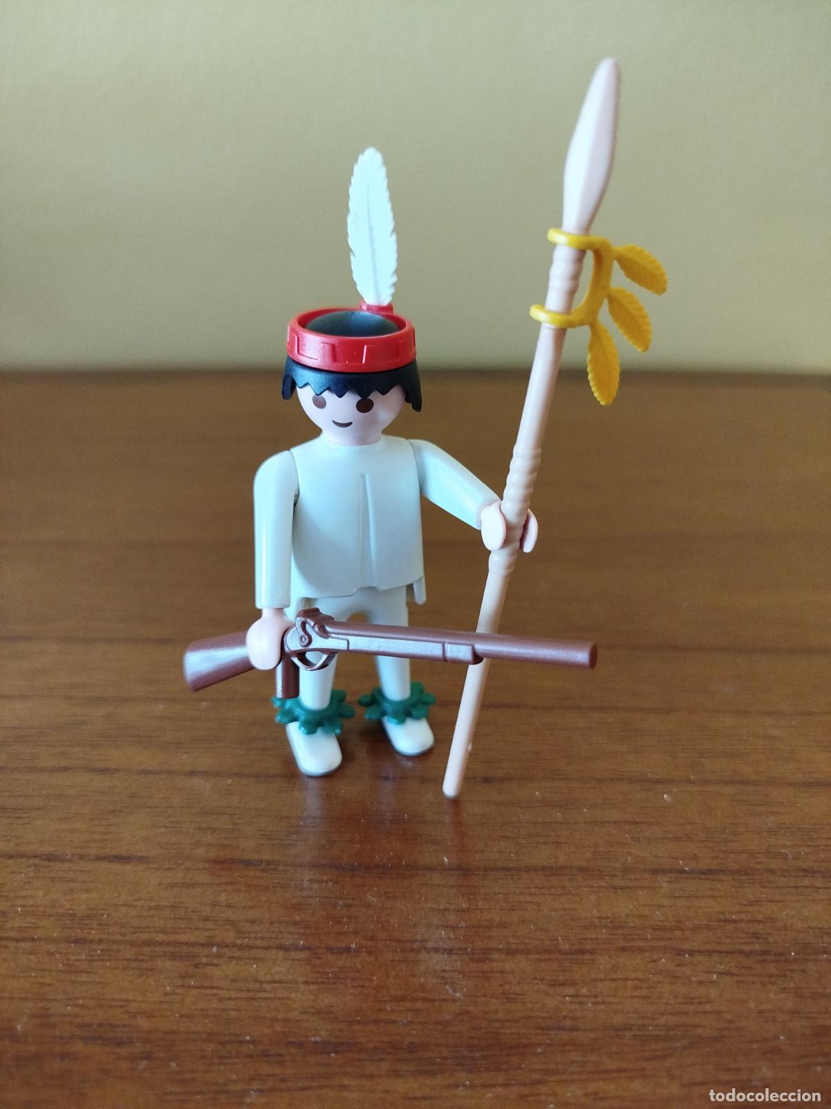 Playmobil: PLAYMOBIL INDIO POBLADO OESTE WESTERN - Foto 1