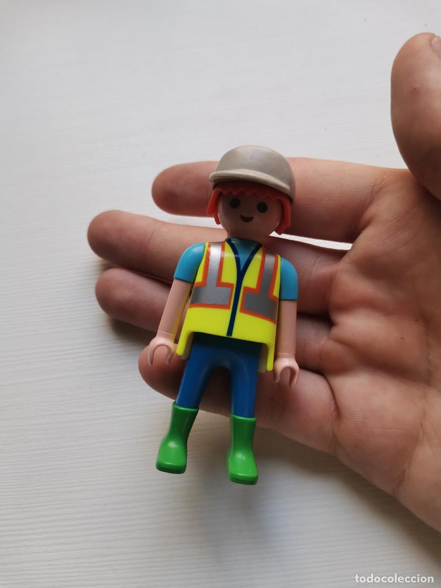 Playmobil: FIGURA PLAYMOBIL BASURERO - Foto 1