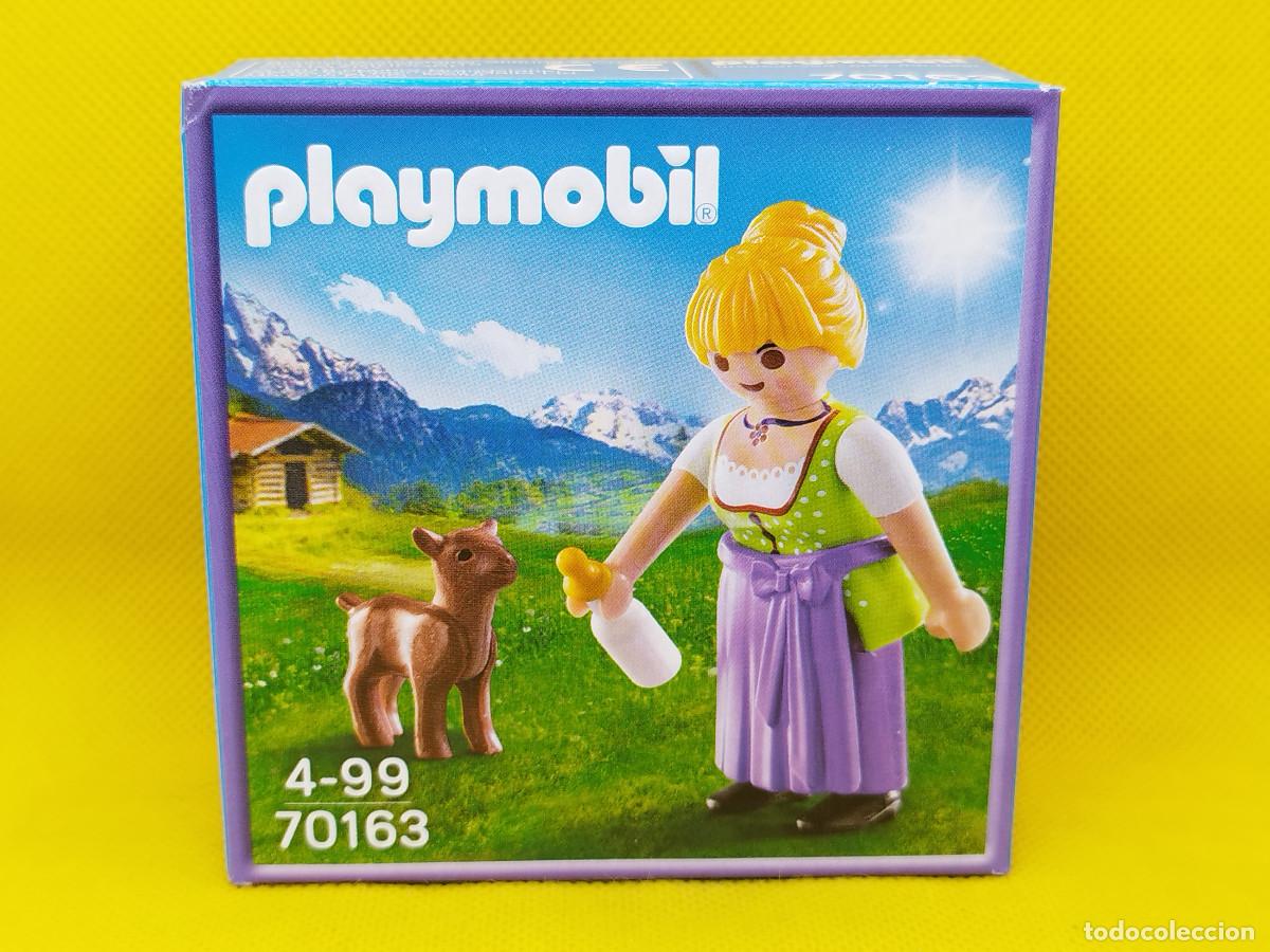 Playmobil: Playmobil Pastora con cordero REF 70163