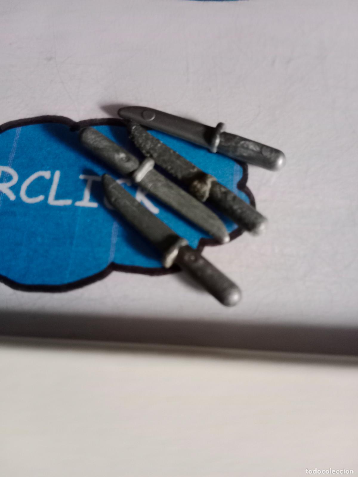 Playmobil: Playmobil repuesto cuchillos pu&ntilde;ales