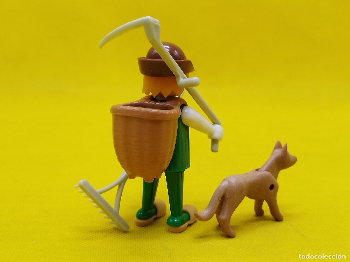 Playmobil: Playmobil Granjero medieval con perro REF 3373 - Foto 5