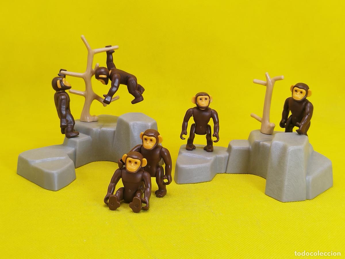 Playmobil: Playmobil Monos con rocas REF 3496, zoo - Foto 2