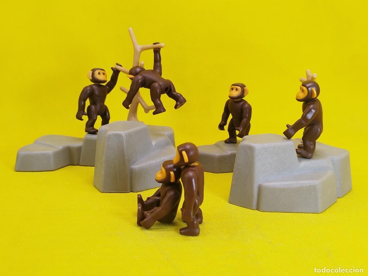 Playmobil: Playmobil Monos con rocas REF 3496, zoo - Foto 3