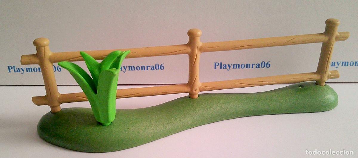 Playmobil: PLAYMOBIL P026 BALLA MADERA CON BASE VERDE GRAJA CAMPO JARDIN