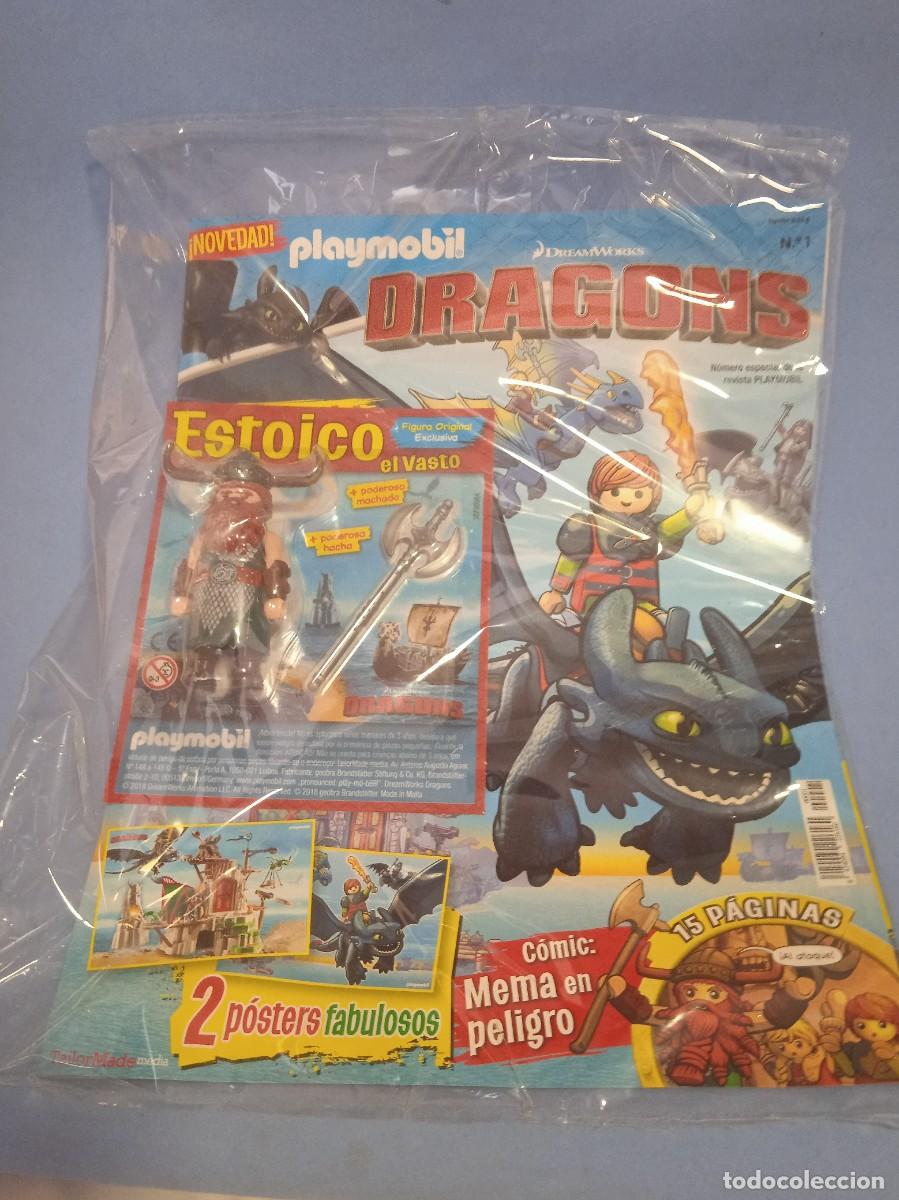 Playmobil: REVISTA PLAYMOBIL CON FIGURA ( VIKINGO )
