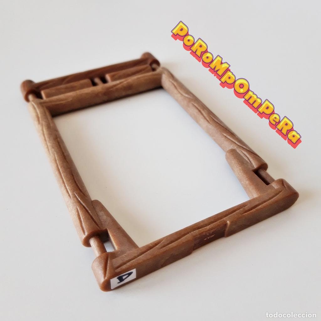 Playmobil: PLAYMOBIL PARED ABIERTA FUERTE 3419 3420 EMPALIZADA LE&Ntilde;OS FORT RANDALL UNION A
