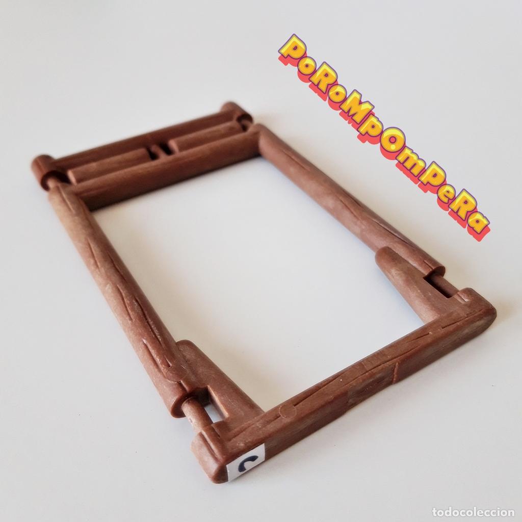 Playmobil: PLAYMOBIL PARED ABIERTA FUERTE 3419 3420 EMPALIZADA LE&Ntilde;OS FORT RANDALL UNION C
