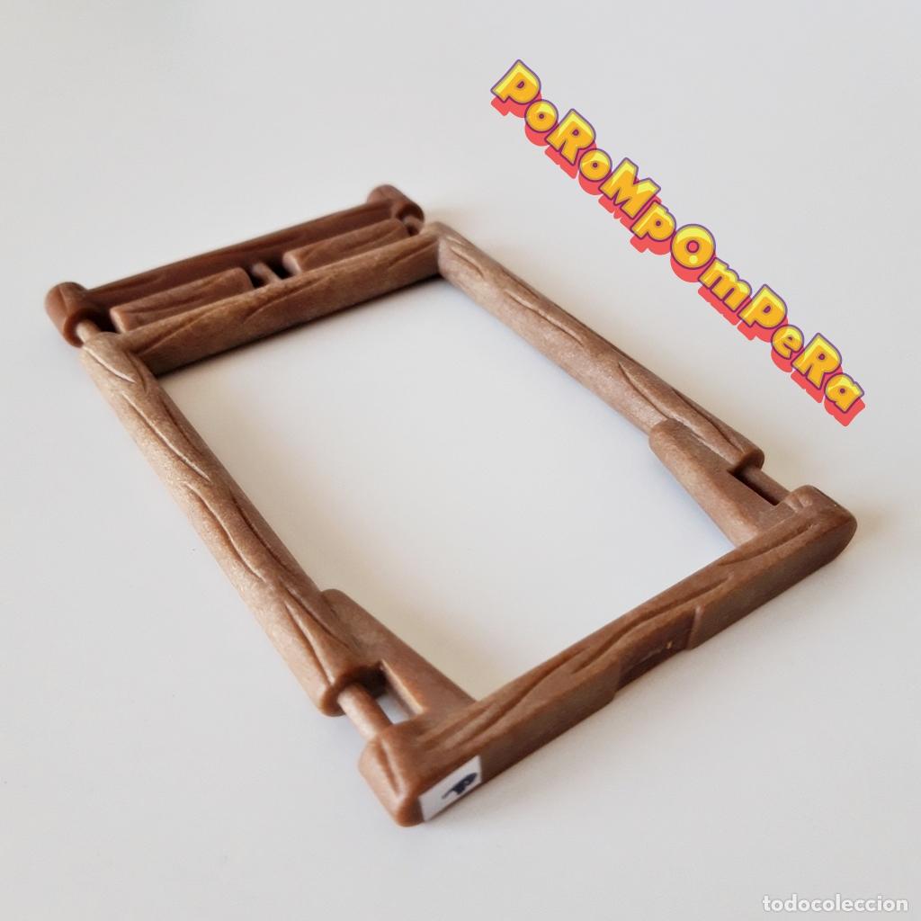 Playmobil: PLAYMOBIL PARED ABIERTA FUERTE 3419 3420 EMPALIZADA LE&Ntilde;OS FORT RANDALL UNION F