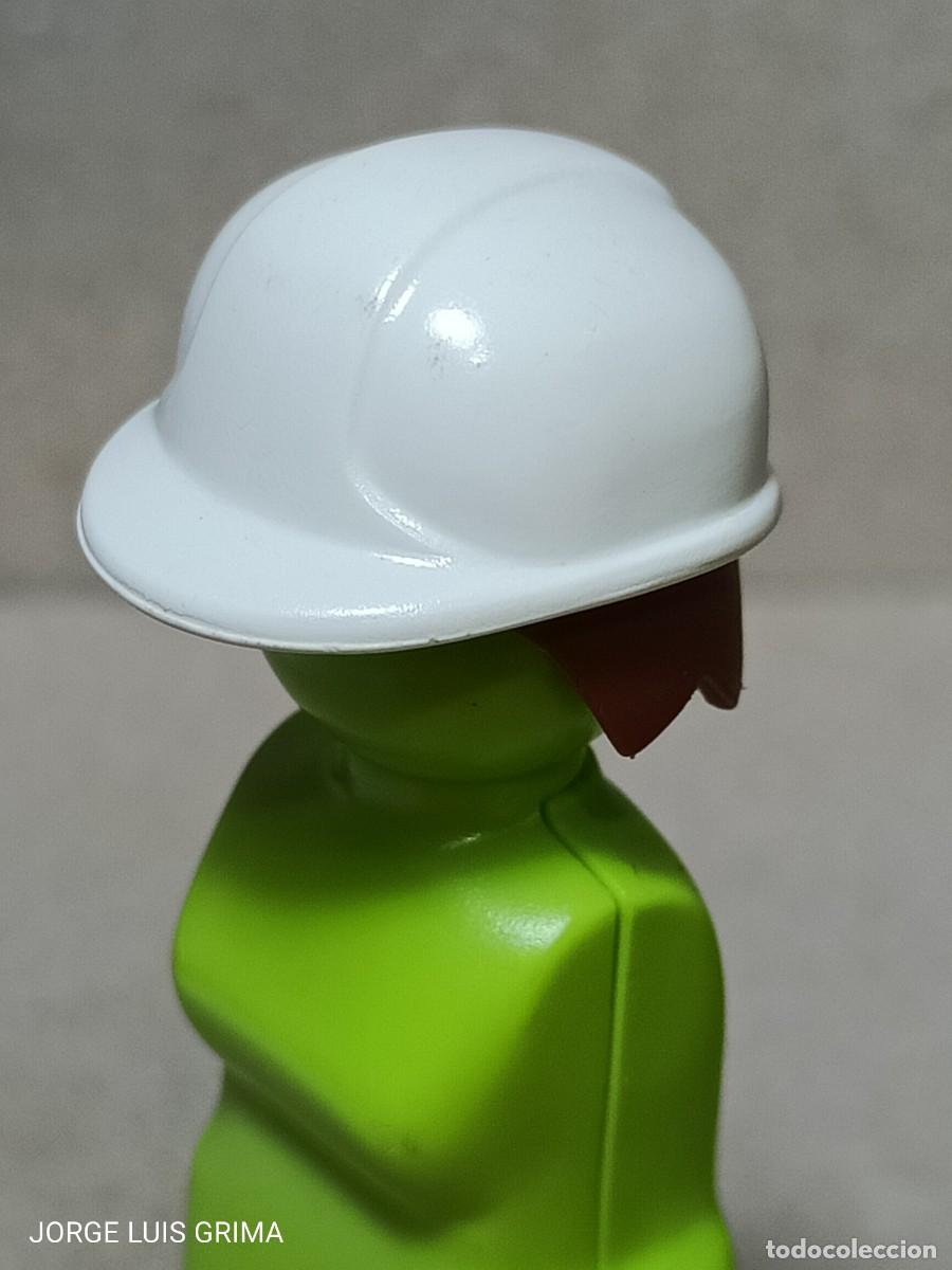 Playmobil: PLAYMOBIL CASCO BLANCO CONTRUCCI&Oacute;N REF 30047710 SETS 3454 3756 3757 3761 3759 3472 4515