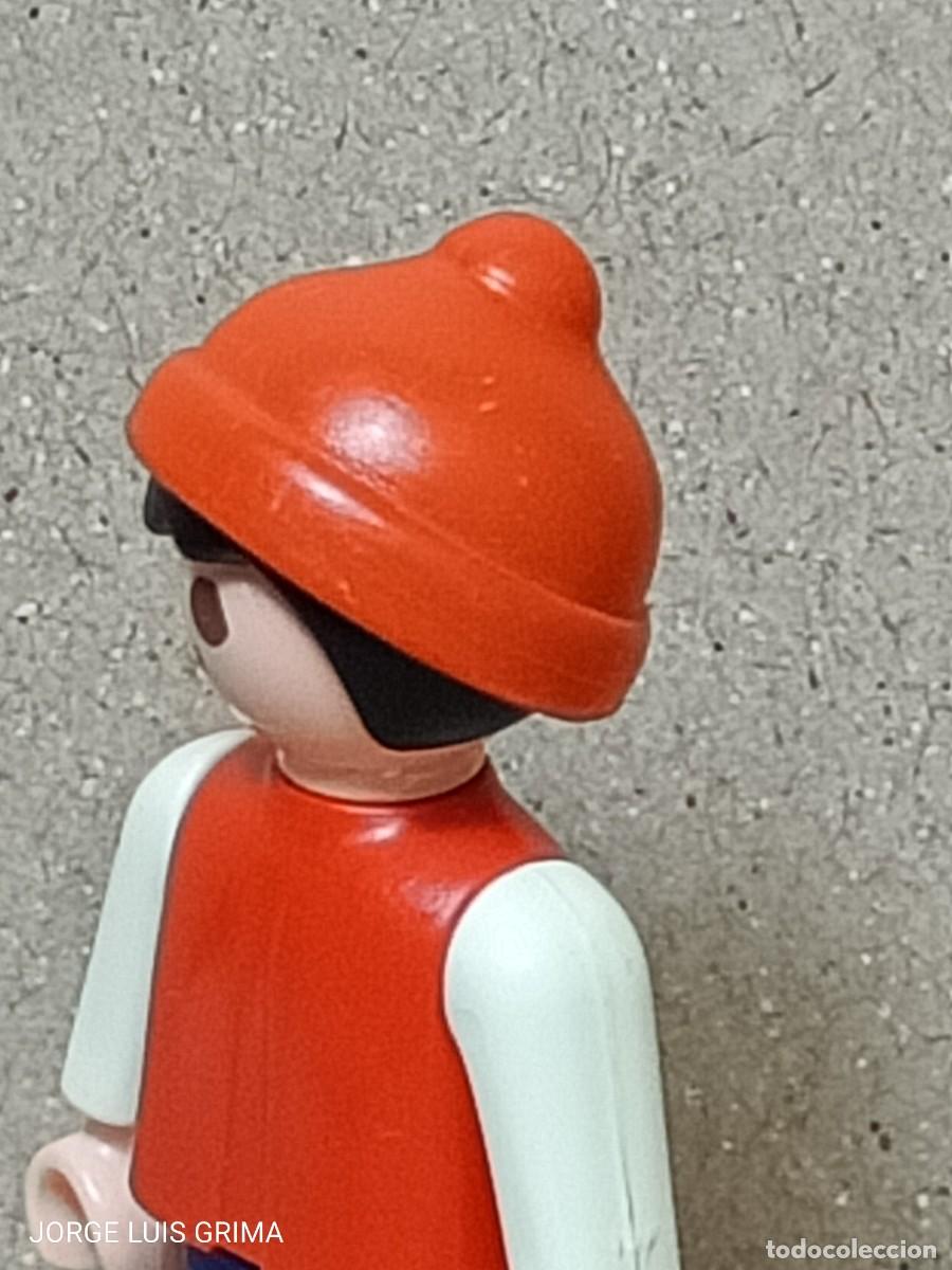 Playmobil: PLAYMOBIL GORRO NARANJA INFANTIL REF. 30040400 SETS 3560 3583 3467 3469 3436 3195 4998 4571