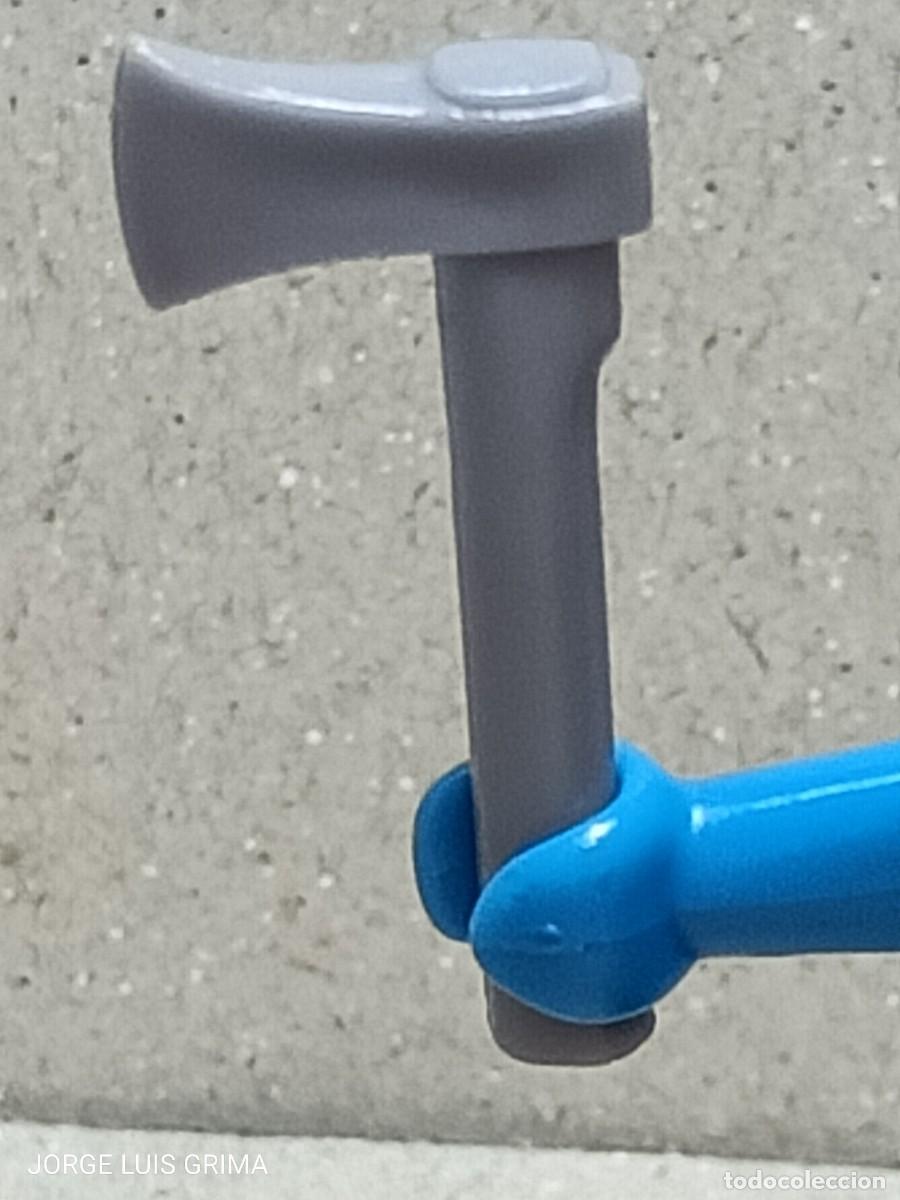 Playmobil: PLAYMOBIL HACHA REF 30600160 SETS 3203 3201 3756 3759 3472 4053 7325 3277 4482 7786 7466