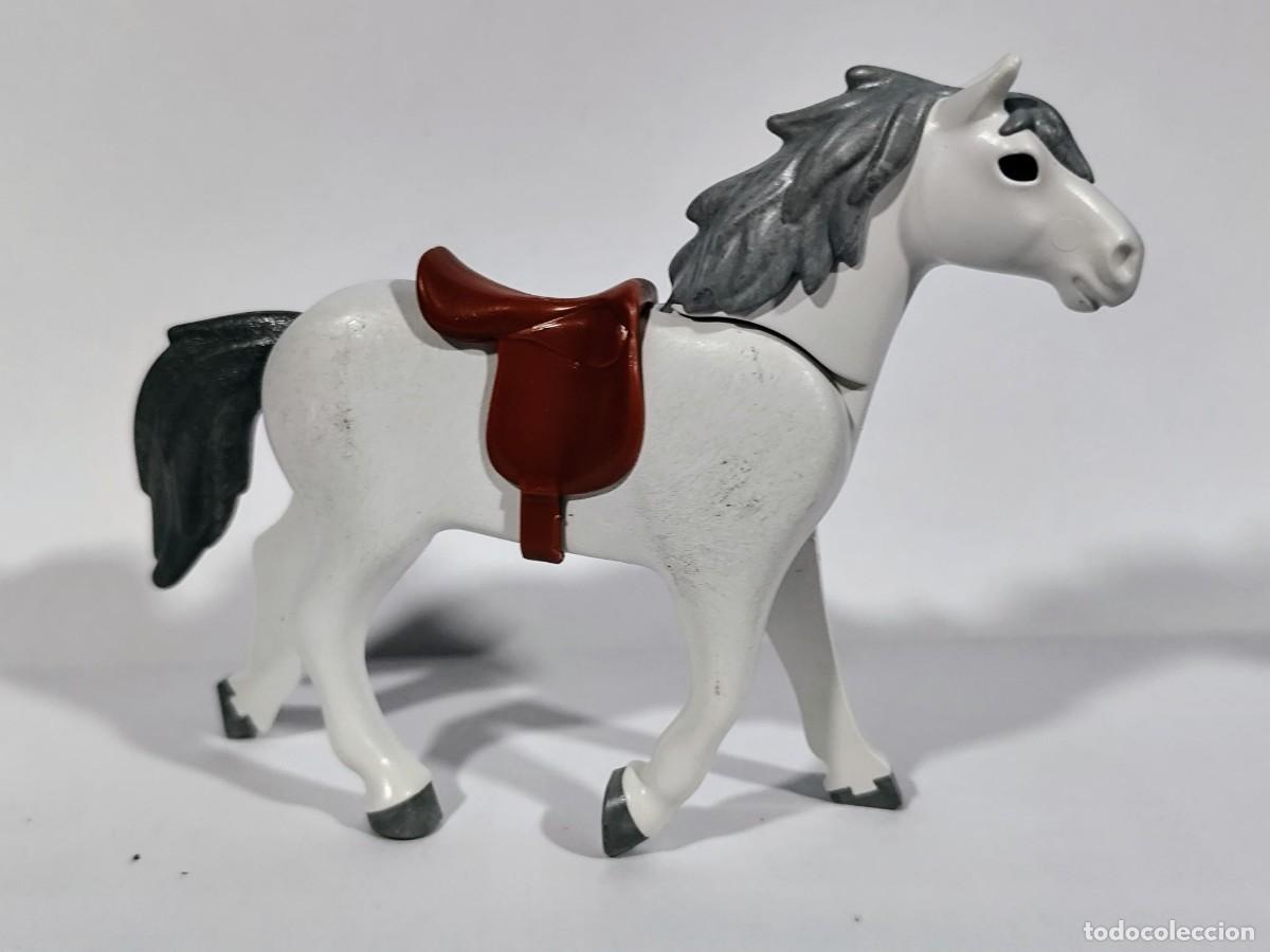 Playmobil: PLAYMOBIL CABALLO GRIS CON SILLA - 20/9/15