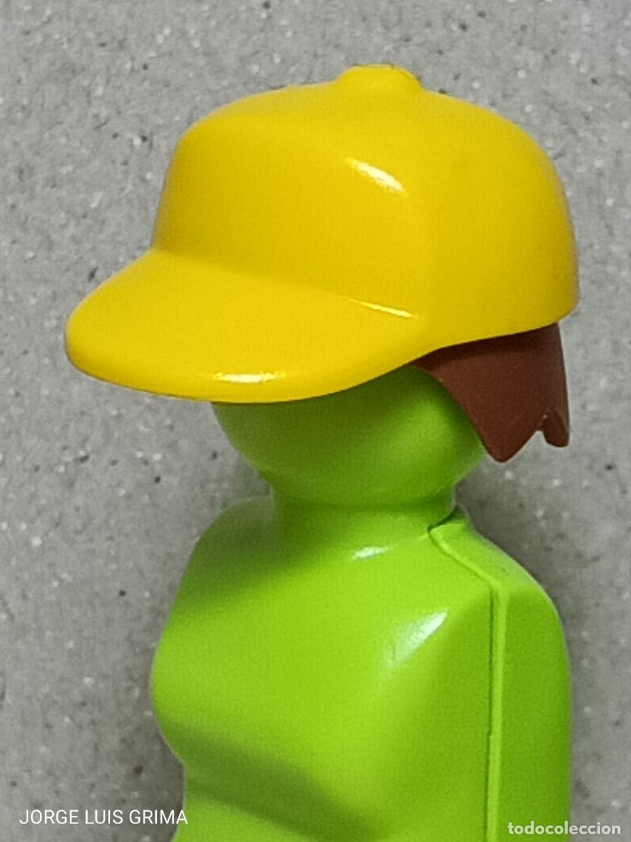Playmobil: PLAYMOBIL GORRA AMARILLA REF. 30068090 SETS 3739 3744 3845 3992 3928 3930 5704 9974 3664 4314 4442