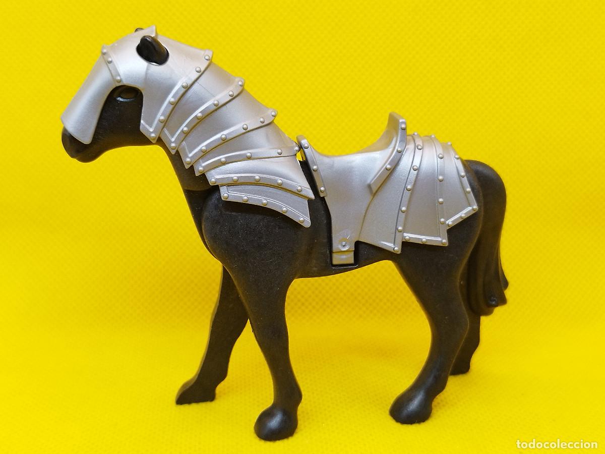 Playmobil: Playmobil Caballo acorazado medieval