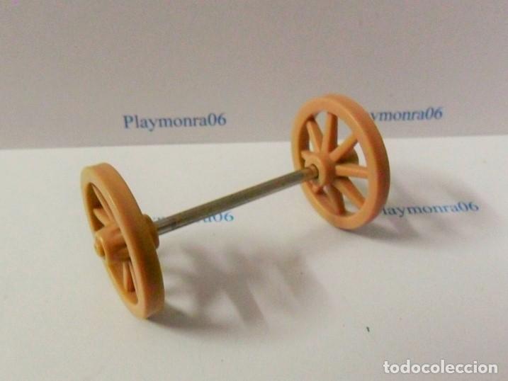 Playmobil: PLAYMOBIL P104* EJE CON RUEDAS CARRITO VICTORIANO GRANJA RECAMBIOS 3716 5501