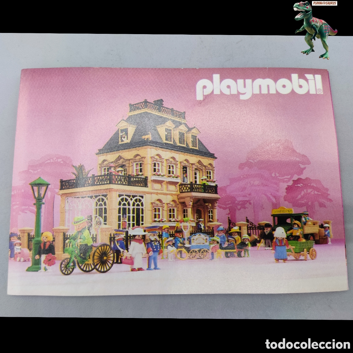 Playmobil: Playmobil a&ntilde;o 1989 mini catalogo 11 X 7,5 cm-mansion victoriana-serie rosa-libro 5300 5322 5320 5401