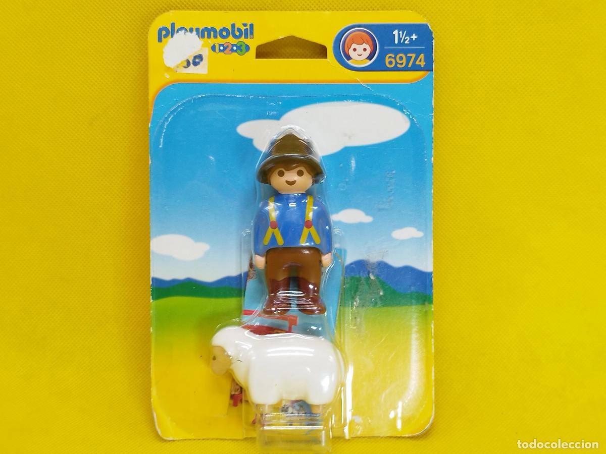 Playmobil: Playmobil Pastor con oveja 1 2 3