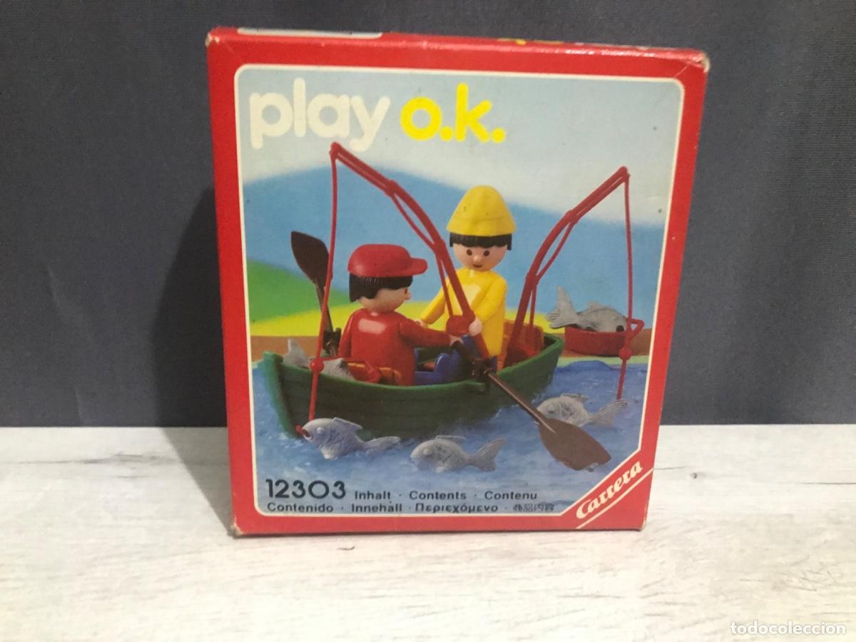 Playmobil: Caja play ok ref 12303 de carrera tipo playmobil