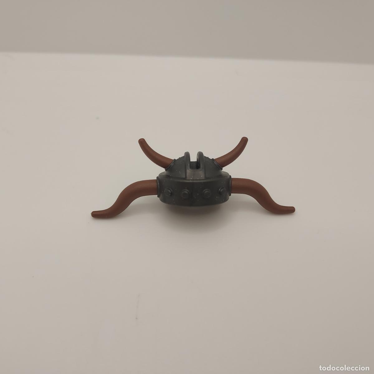 Playmobil: PLAYMOBIL CASCO VIKINGO SOLDADO MEDIEVAL