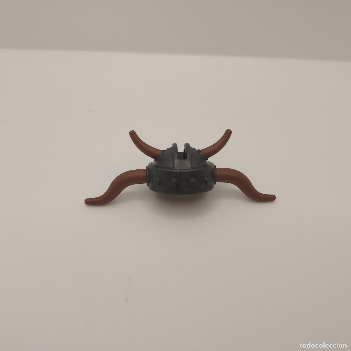 Playmobil: PLAYMOBIL CASCO VIKINGO SOLDADO MEDIEVAL