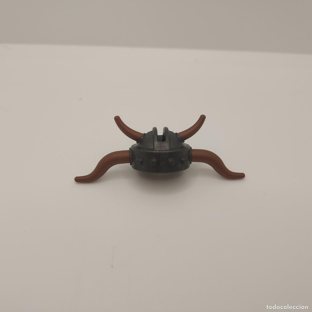 Playmobil: PLAYMOBIL CASCO VIKINGO SOLDADO MEDIEVAL