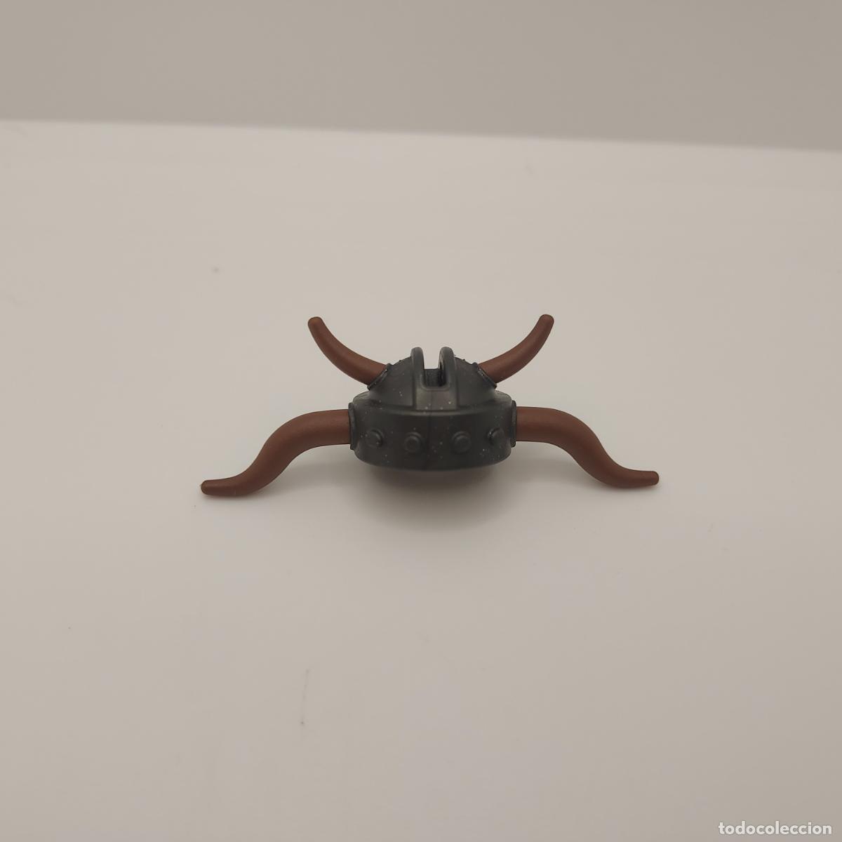 Playmobil: PLAYMOBIL CASCO VIKINGO SOLDADO MEDIEVAL