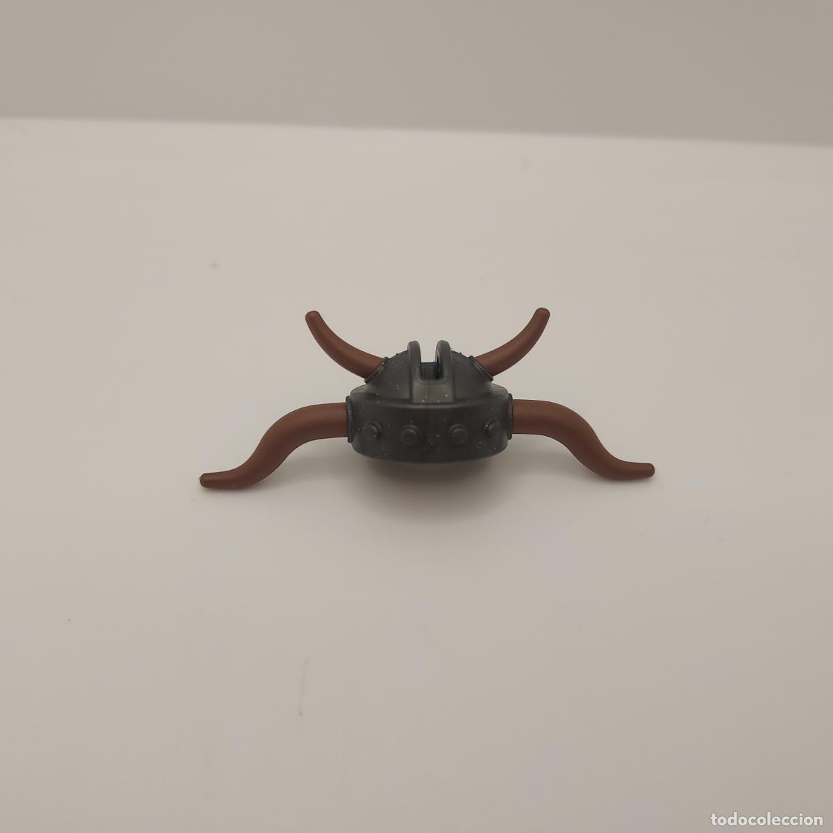 Playmobil: PLAYMOBIL CASCO VIKINGO SOLDADO MEDIEVAL