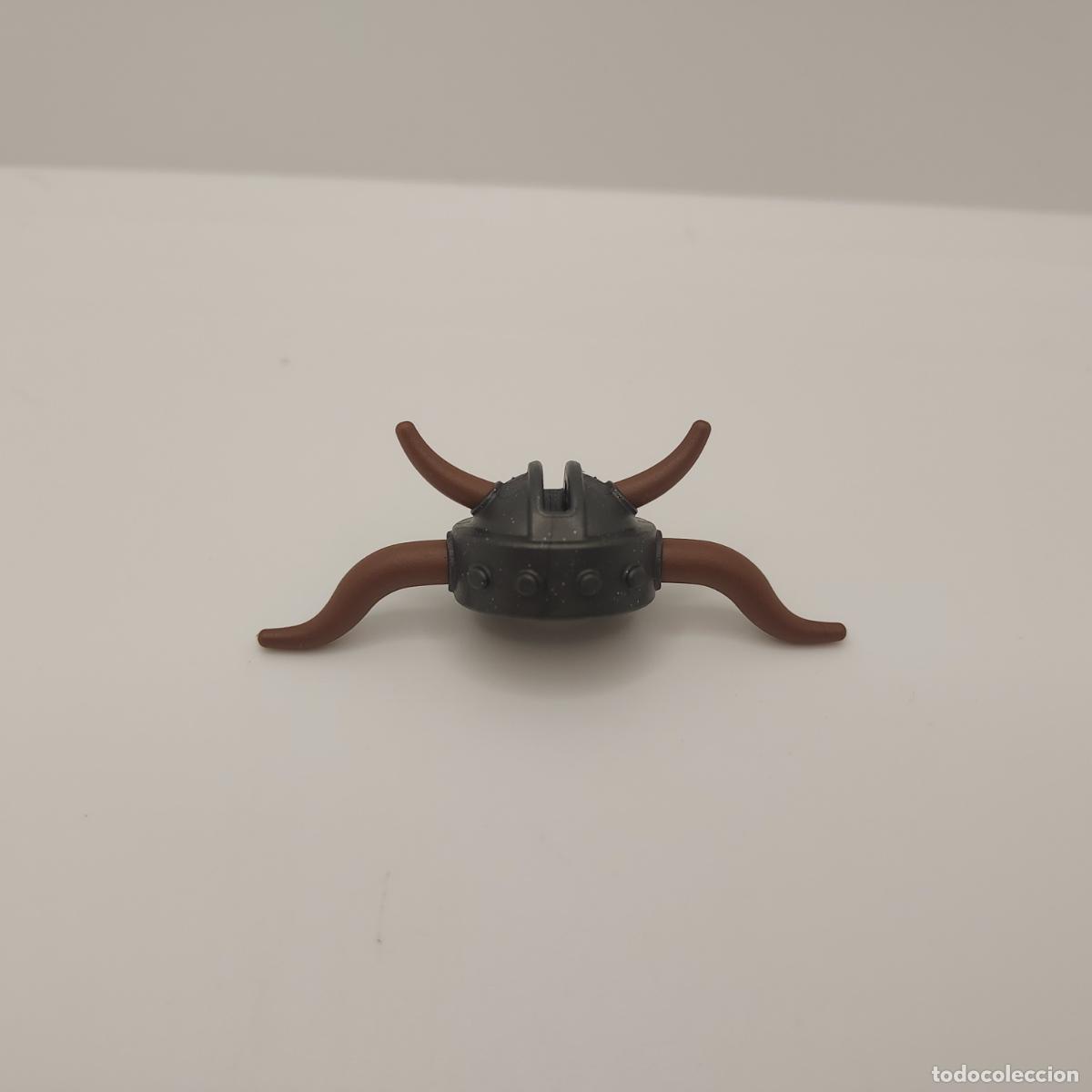 Playmobil: PLAYMOBIL CASCO VIKINGO SOLDADO MEDIEVAL