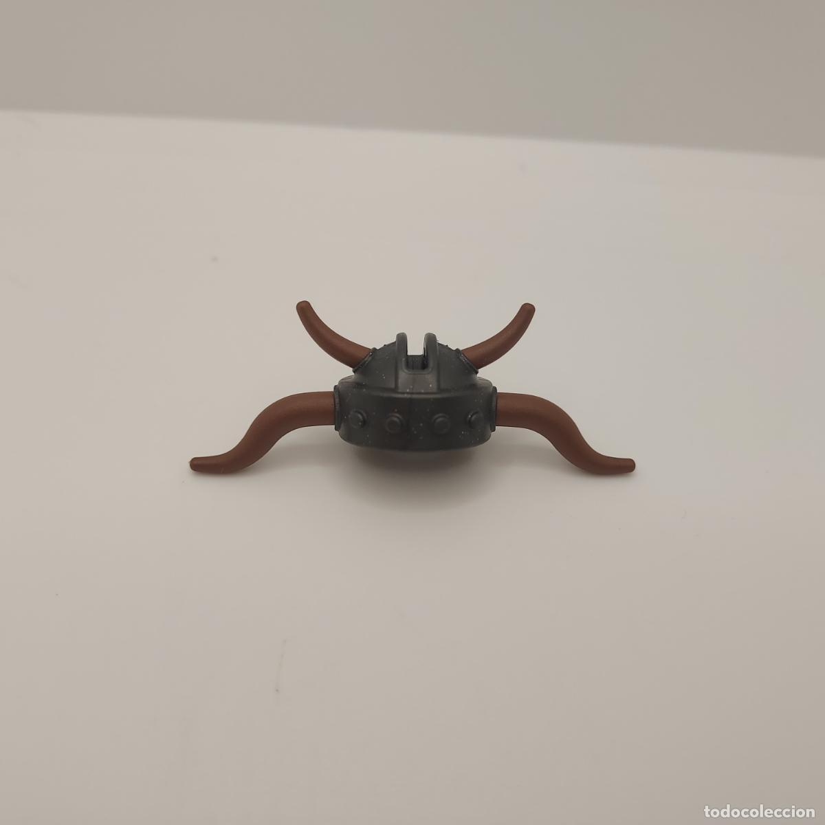 Playmobil: PLAYMOBIL CASCO VIKINGO SOLDADO MEDIEVAL