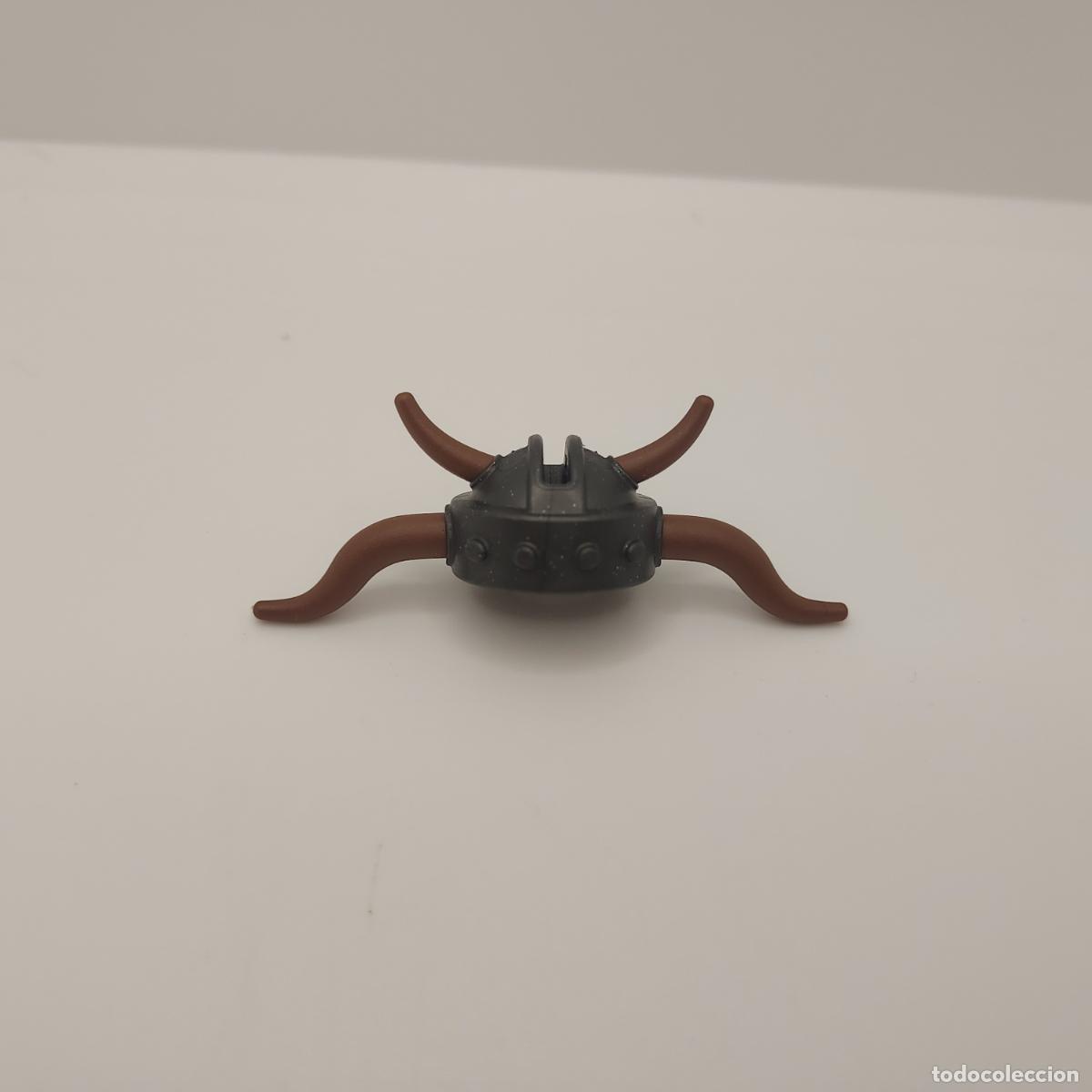 Playmobil: PLAYMOBIL CASCO VIKINGO SOLDADO MEDIEVAL