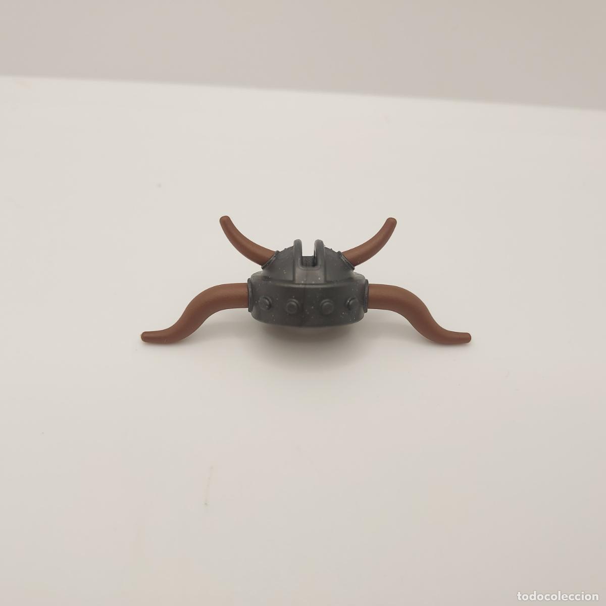 Playmobil: PLAYMOBIL CASCO VIKINGO SOLDADO MEDIEVAL