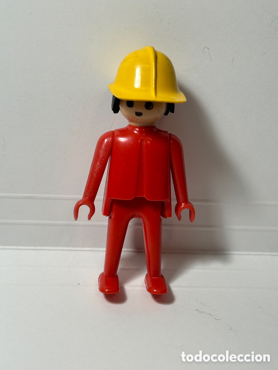 Playmobil: FIGURA PLAYMOBIL ROJO GEOBRA 1974