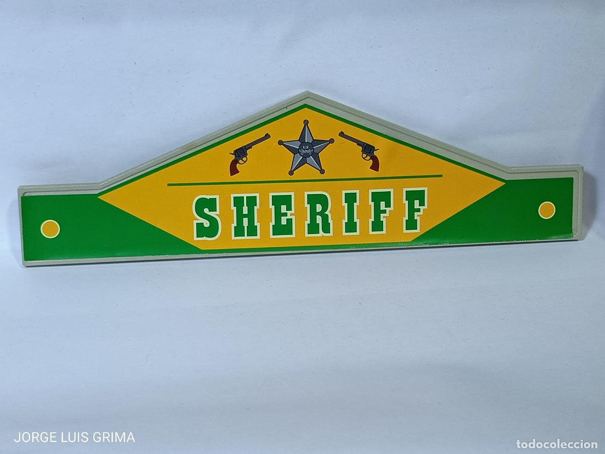 Playmobil: PLAYMOBIL LETRERO SHERIFF SETS 4398 - Foto 1