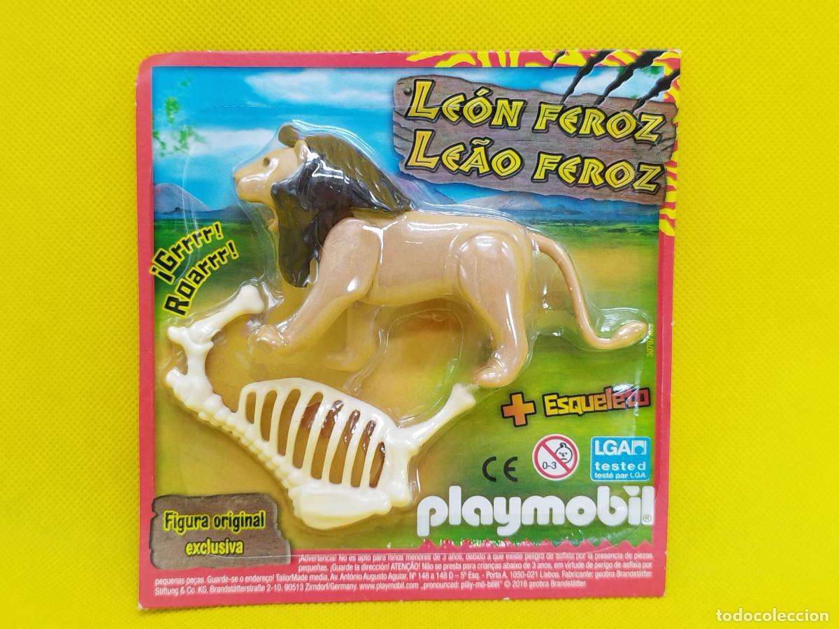 Playmobil: Playmobil Le&oacute;n con huesos