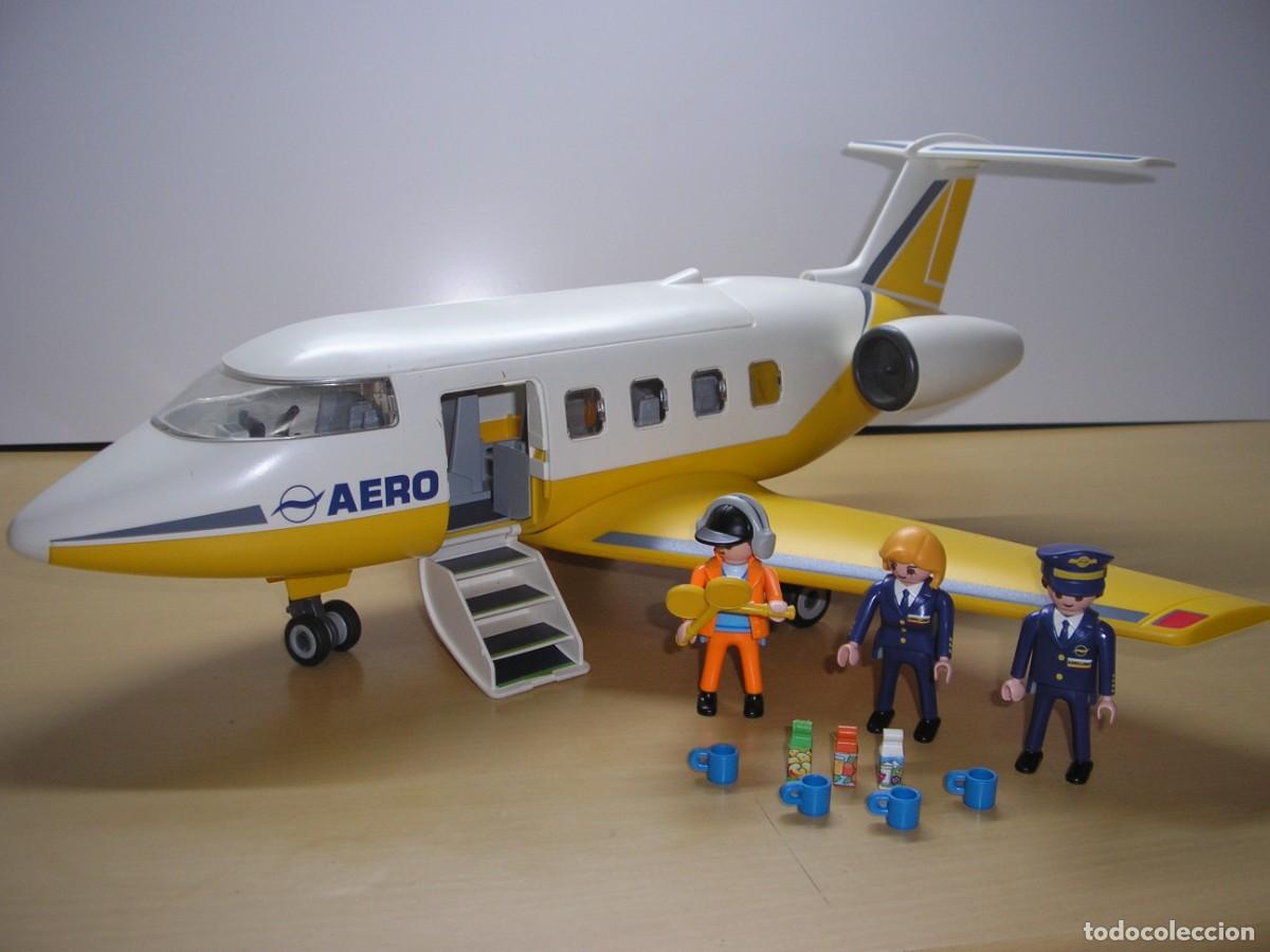 Playmobil: PLAYMIBIL Avi&oacute;n Jet Set 3185