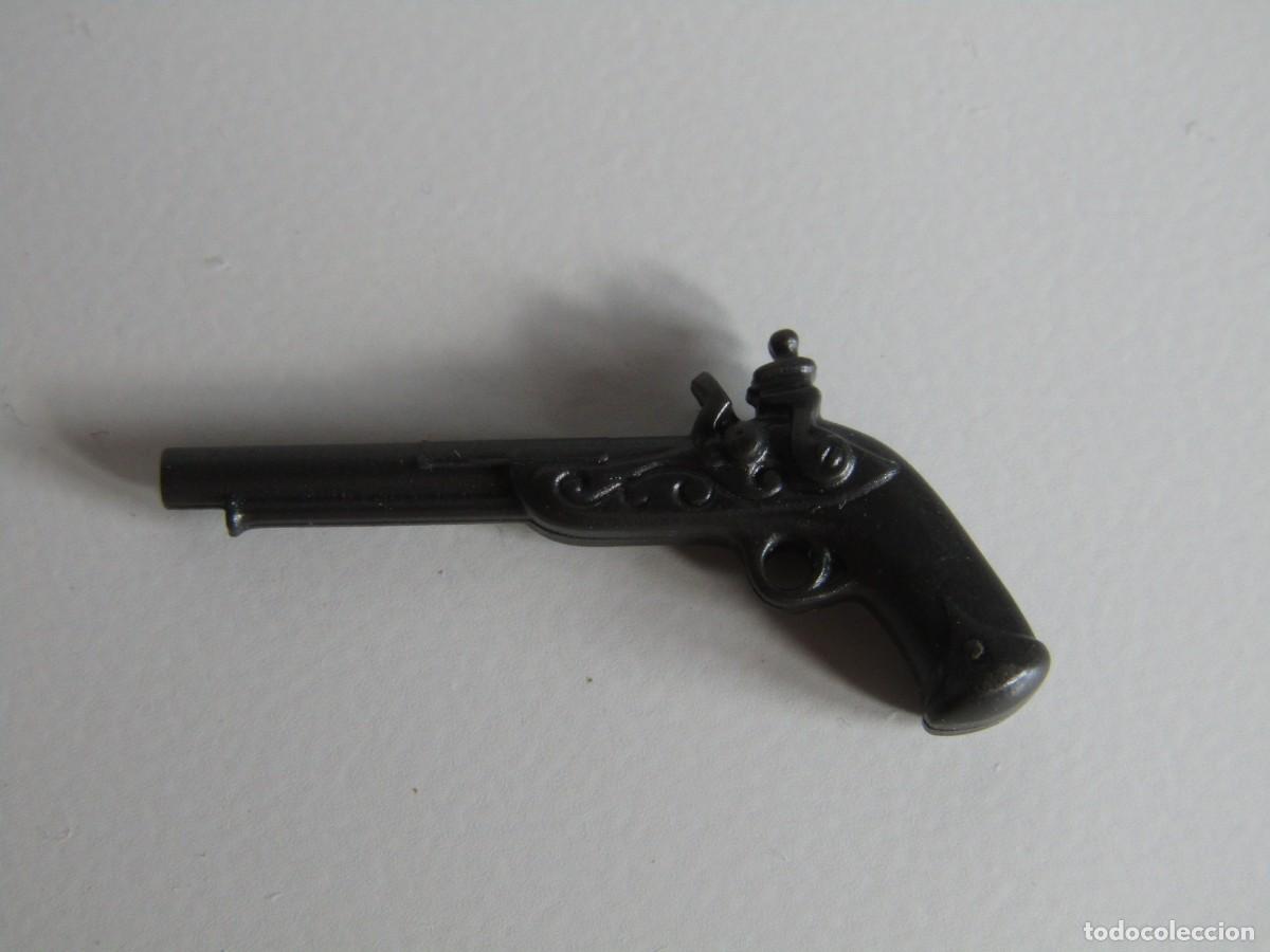 Playmobil: DIFICIL PISTOLON LARGO ANTRACITA PIRATA COLONIAL PLAYMOBIL