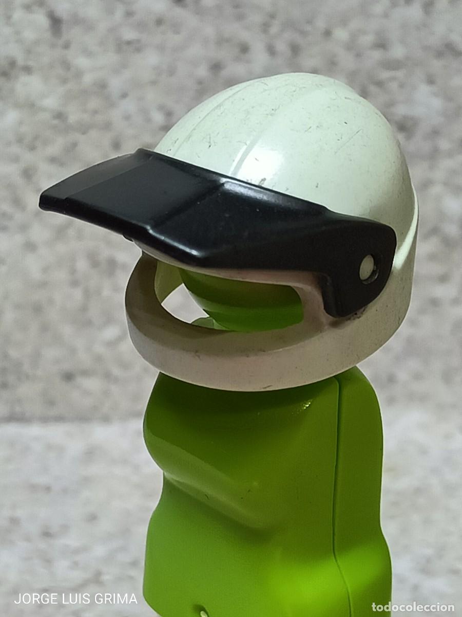 Playmobil: PLAYMOBIL CASCO MOTO REF 30052440 SETS 3301 3992 9108