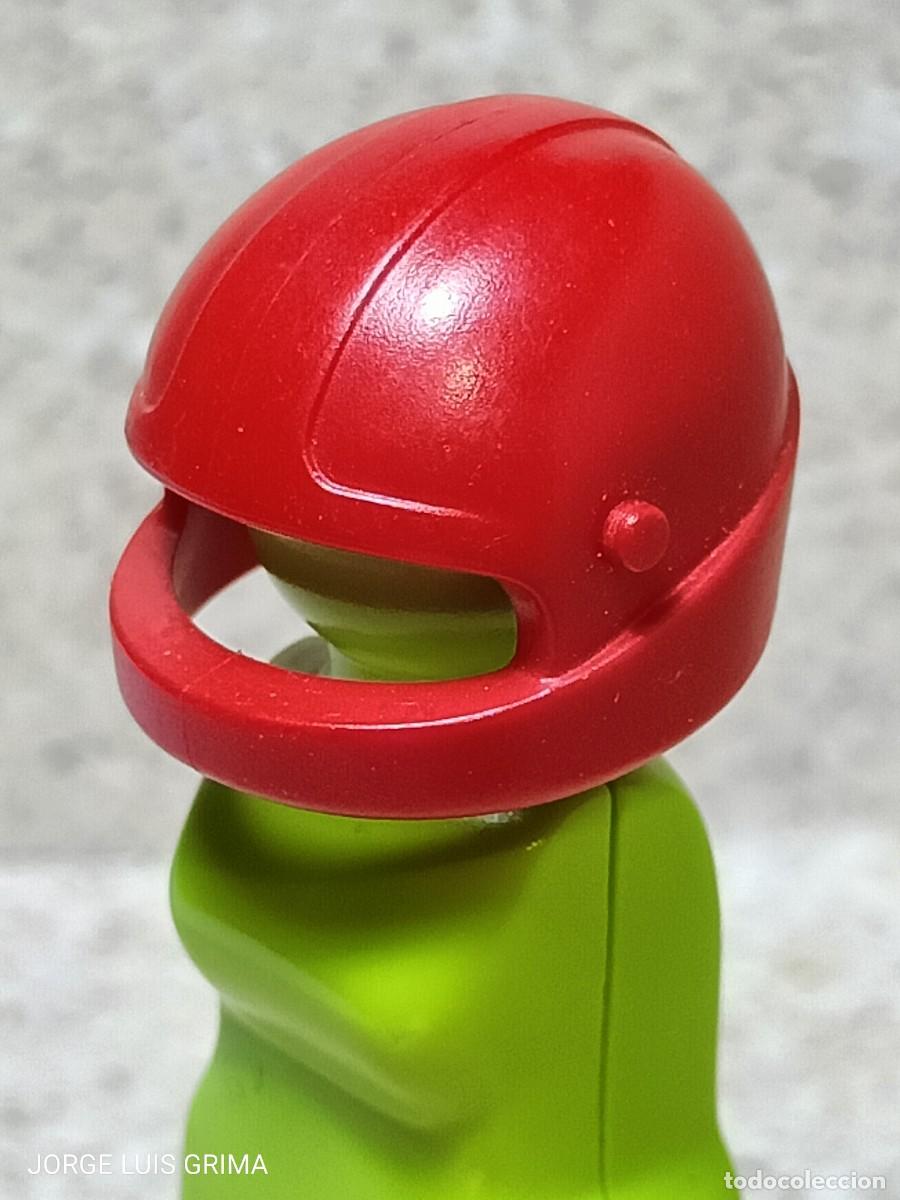 Playmobil: PLAYMOBIL CASCO MOTO REF 30074500 SETS 3754 7326 3289 6869 9827 71429
