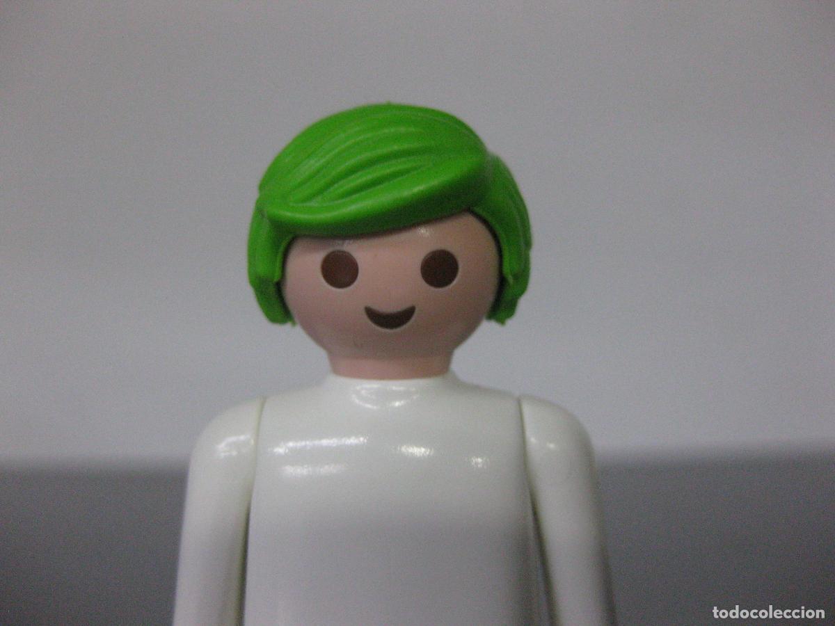 Playmobil: playmobil PELO PELUCA RECAMBIO VERDE FASHION FANTASIA -SOLO SE VENDE PELO-