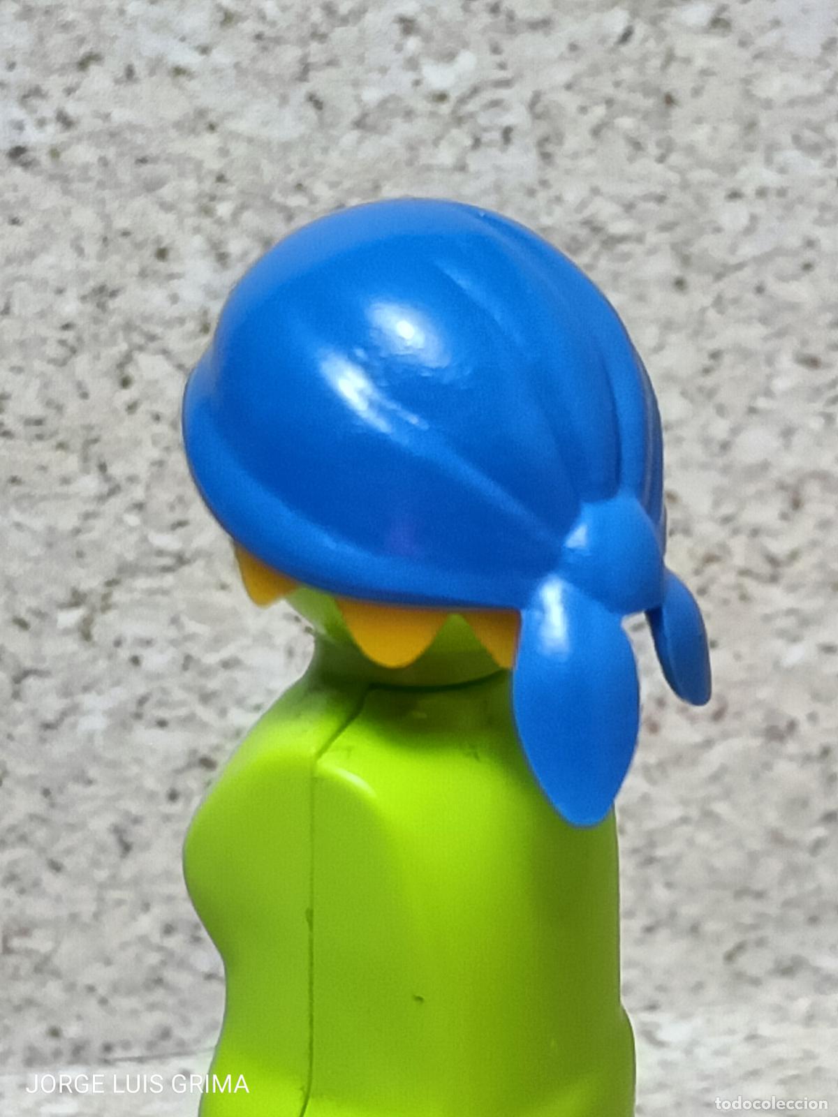 Playmobil: PLAYMOBIL PA&Ntilde;UELO BANDANA AZUL SETS 3315 3501 3555 4662 6120