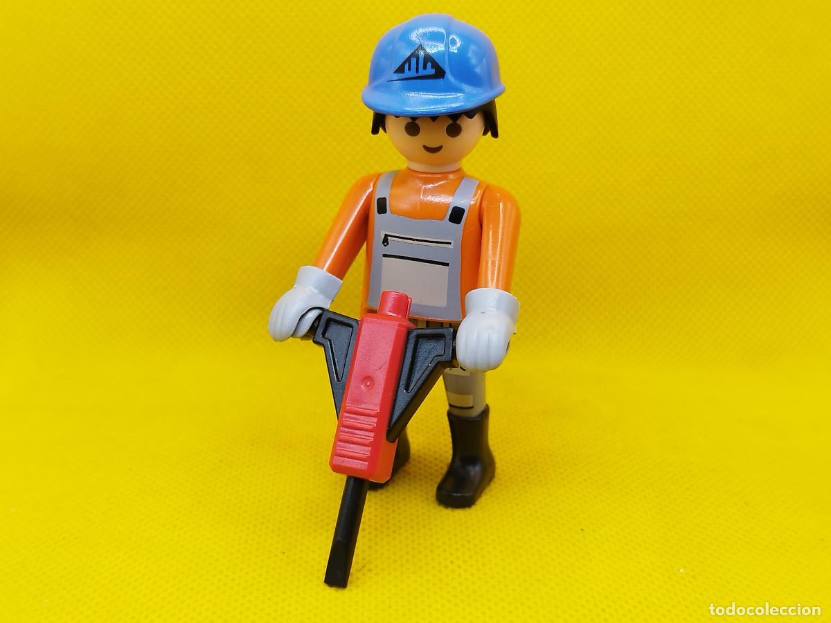 Playmobil: Playmobil Obrero con martillo percutor - Foto 1