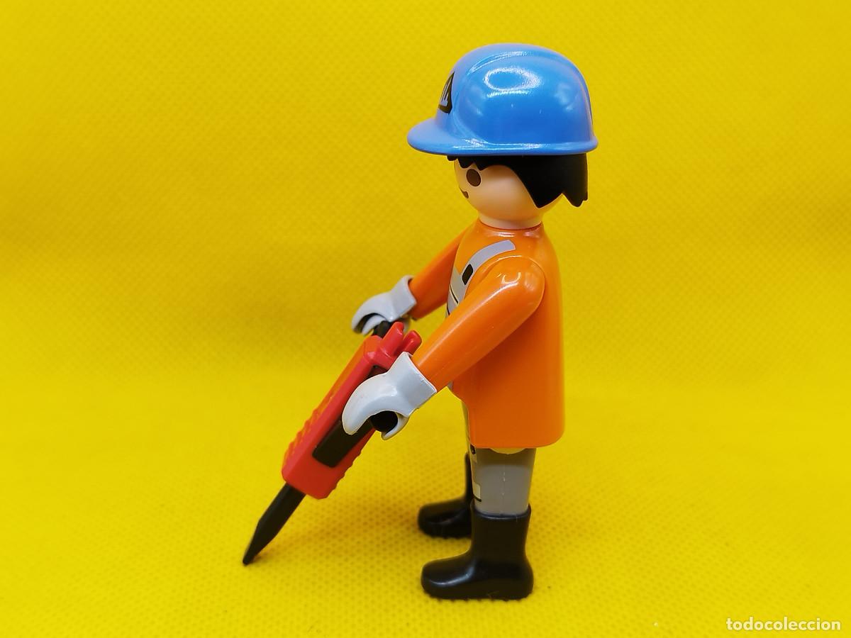 Playmobil: Playmobil Obrero con martillo percutor - Foto 3