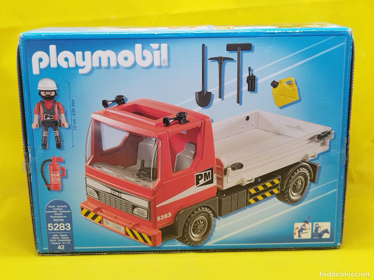 Playmobil: Playmobil Cami&oacute;n de la construcci&oacute;n REF 5283 - Foto 8